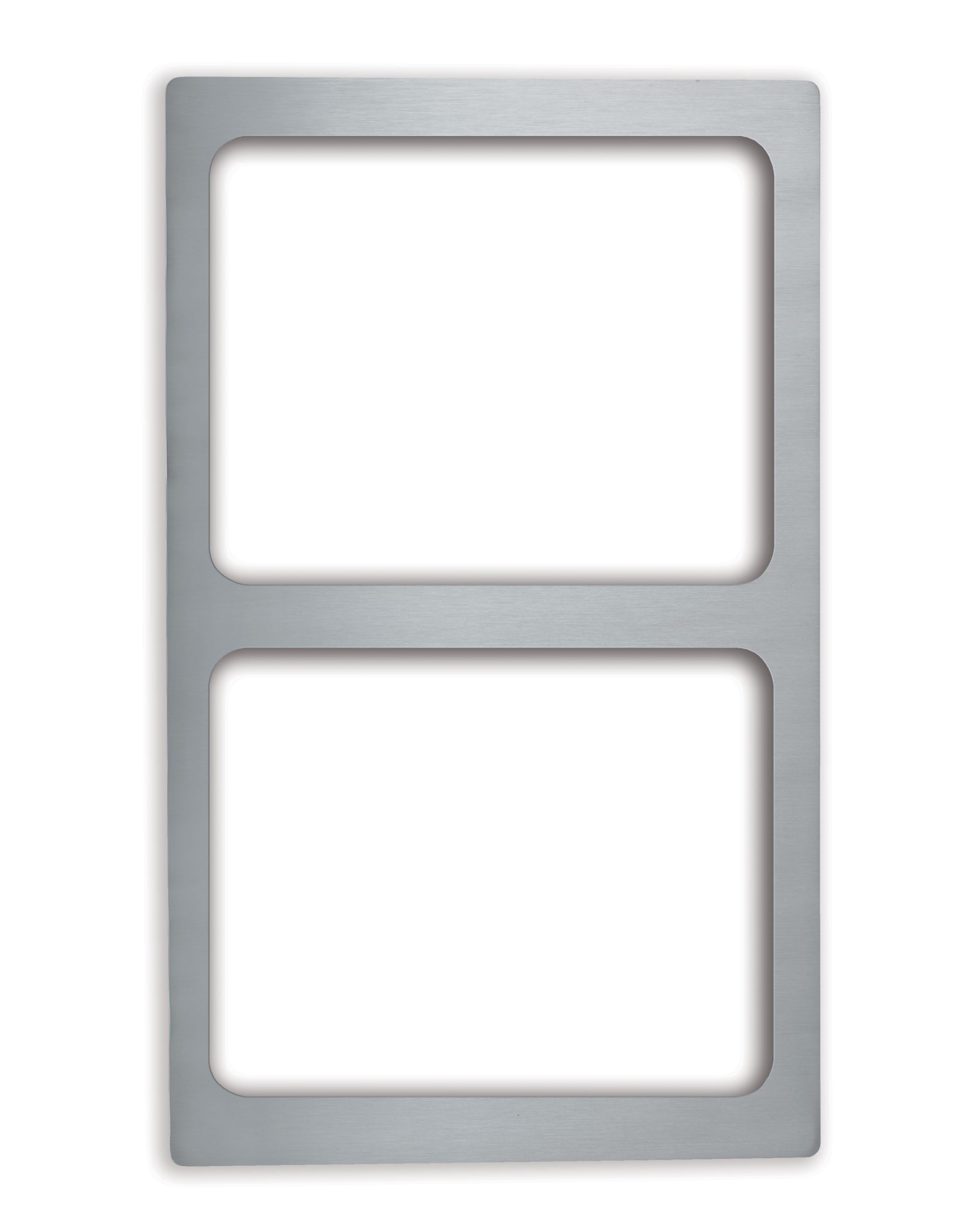 Plant Bateria 2Cuadrados Inox