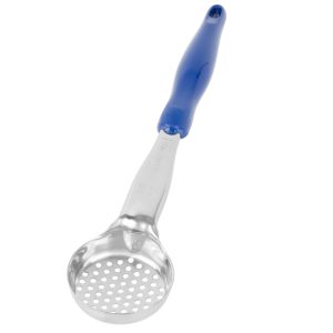 Spoodle Monobloc Aço Inoxidável Redondo Perfurado Azul 6.5 cm