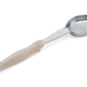 Spoodle Monobloc Aço Inoxidável Ovalado Perfurado Crema 8.5 cm
