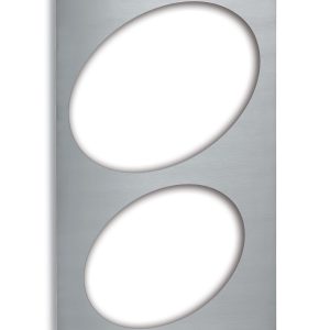 Plant Bateria 2Ovales Inox 49420 & 49412