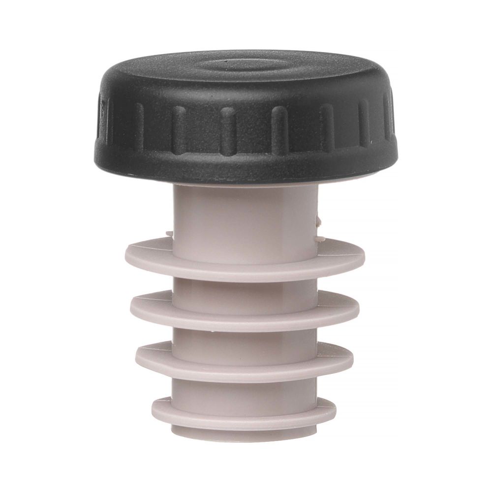Rolha com tampa – 6 unidades, BarUp, Preto, 6 unid., ⌀30x(H)37mm - Image 2