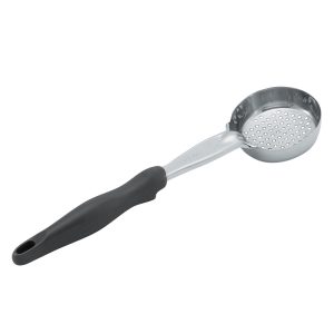 Spoodle Monobloc Aço Inoxidável Redondo Perfurado Preto 8.2 cm
